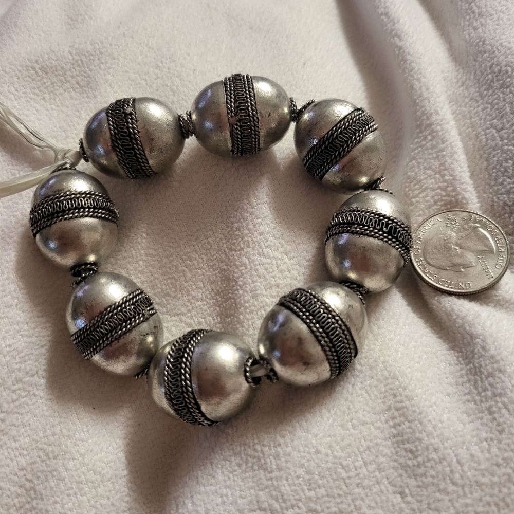 Turkaman Kazakh handmade beads - Picture 2 of 2